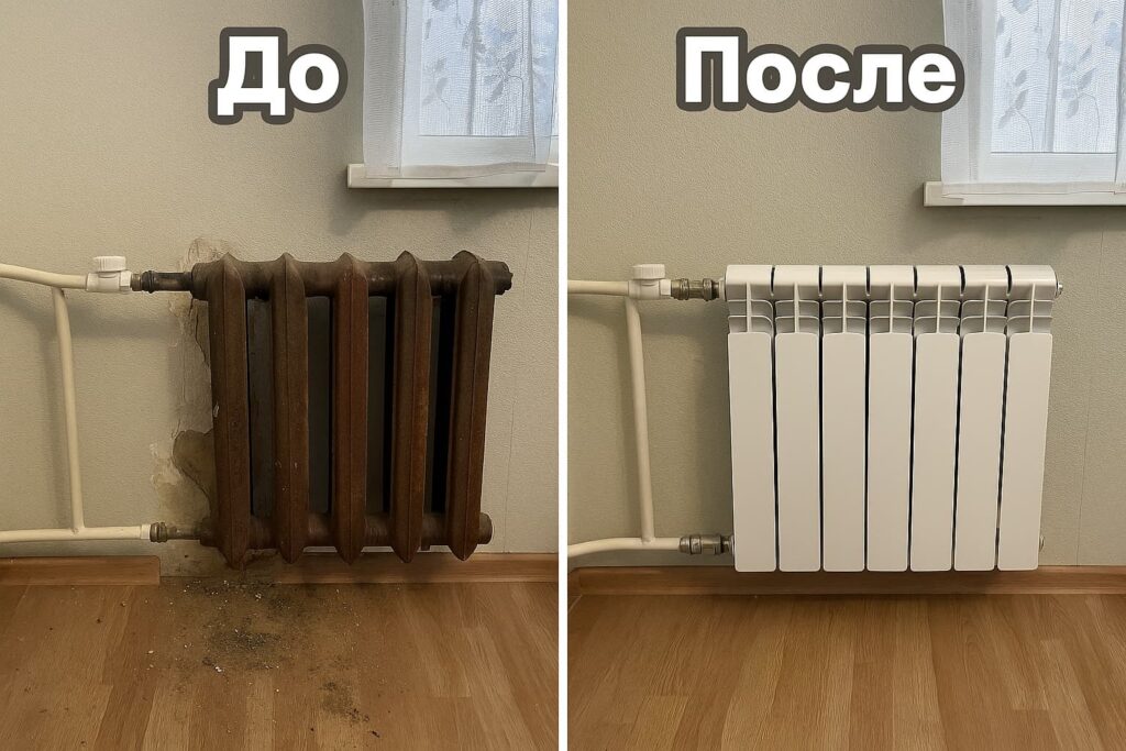 РМП-Сервис монтаж и замена радиатора отопления — услуги в Калуга