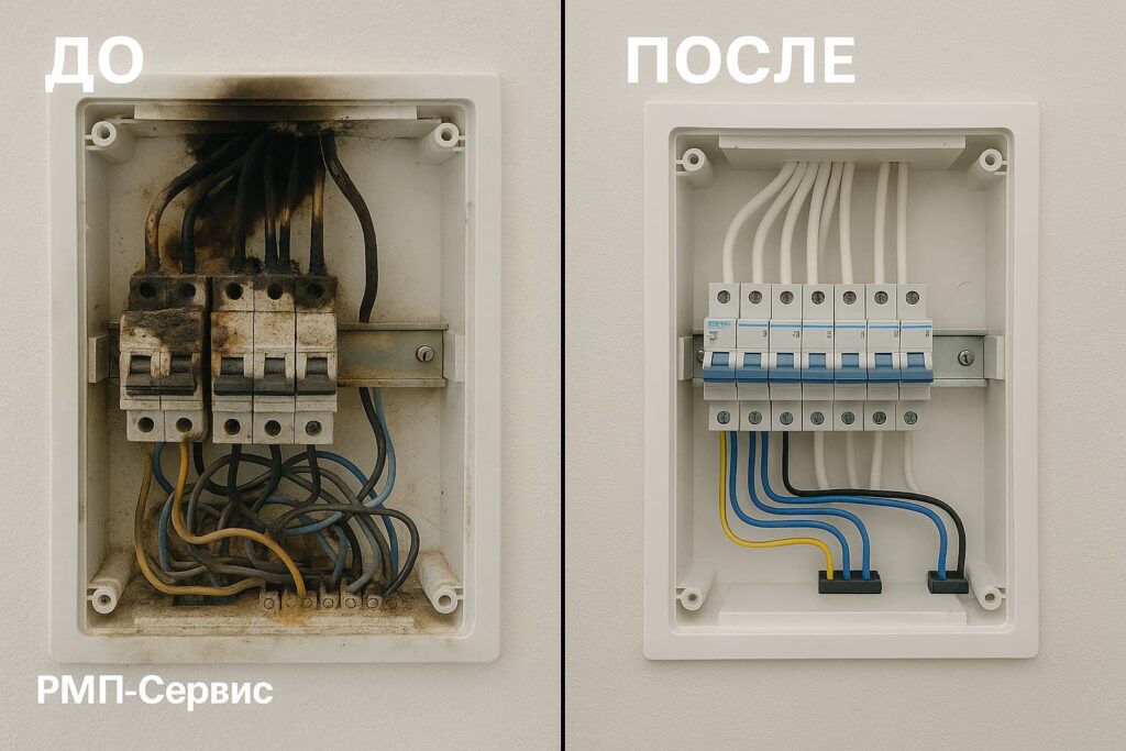 Ремонт и замена электрощитка